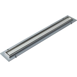 Душевой лоток Logan L002L-750 с решеткой Нержавеющая сталь под плитку